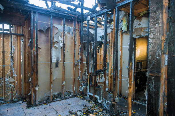 Professional Fire Damage Removal technician working in Beech Island, SC